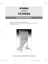 Yamaha YCH-585 El manual del propietario