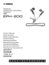 Yamaha EPH-200 El manual del propietario