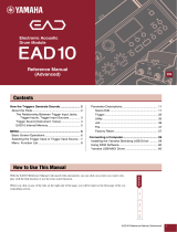 Yamaha EAD10 Drum Module El manual del propietario