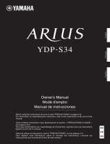 Yamaha Arius YDP-S34 El manual del propietario