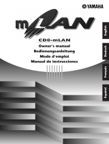 Yamaha CD8-mLAN Manual de usuario