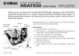 Yamaha HSAT930 Manual de usuario