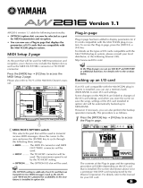 Yamaha AW2816 El manual del propietario