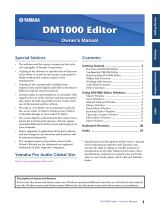 Yamaha DM1000V El manual del propietario