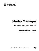 Yamaha DM2000 Guía de instalación