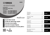 Yamaha RX-A3080 Guía de inicio rápido