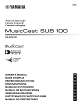 Yamaha MusicCast SUB 100 El manual del propietario