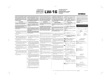 Yamaha LW-16 El manual del propietario