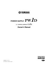 Yamaha PW1D Manual de usuario