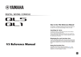 Yamaha V5 Manual de usuario