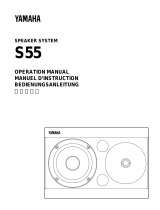 Yamaha S55 Manual de usuario