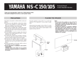 Yamaha NS-C105 El manual del propietario