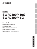 Yamaha SWR2100P El manual del propietario