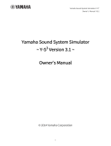 Yamaha Y-S3 Manual de usuario