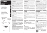 Yamaha VCSB-L1W Guía de instalación