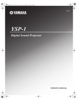 Yamaha YSP-1 Manual de usuario