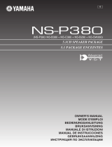Yamaha NS-P380 El manual del propietario