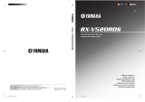 Yamaha RX-V520RDS El manual del propietario