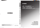 Yamaha DSP-AX640SE El manual del propietario