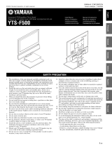 Yamaha YTS-F500 Manual de usuario