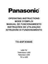 Panasonic TX65FX560E Instrucciones de operación