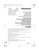 Panasonic SCAKX320E Instrucciones de operación