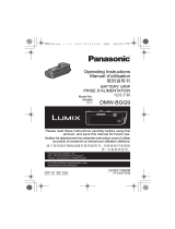 Panasonic DMWBGG9EE Instrucciones de operación