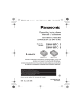 Panasonic DMW-BTC13GN Lumix Akkuladegerät El manual del propietario
