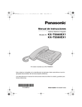 Panasonic KXTS580EX1 Instrucciones de operación