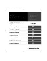 Audio-Technica 1800 Serie Manual de usuario