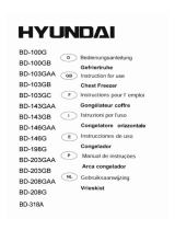 Hyundai BD-103GB Manual de usuario
