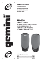 Gemini PM-100 Manual de usuario