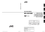 JVC DVD Recorder BD-X201MS Manual de usuario