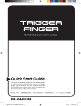 M-Audio Trigger Finger Manual de usuario