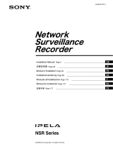 Sony Security camera Manual de usuario