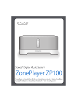 Sonos ZonePlayer ZP100 Manual de usuario