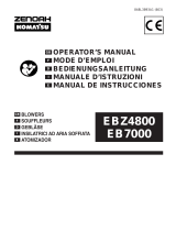 Zenoah Blower EBZ4800 Manual de usuario
