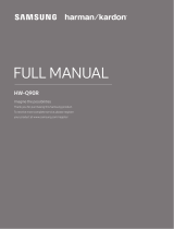 Samsung HW-Q90R Manual de usuario