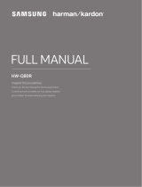 Samsung HW-Q80R Manual de usuario