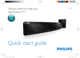 Philips HTB7150/12 Guía de inicio rápido