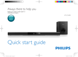 Philips HTL2163B/12 Guía de inicio rápido
