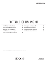 Garmin Large Portable Ice Fishing Kit Instrucciones de operación