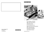 Siemens Gas Hob Manual de usuario