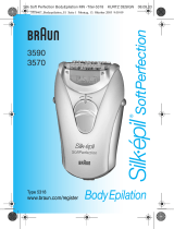 Braun 3590, 3570 Silk-épil SoftPerfection Body Epilation Manual de usuario