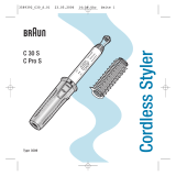 Braun 3589 C30S C ProS Cordless Styler Manual de usuario