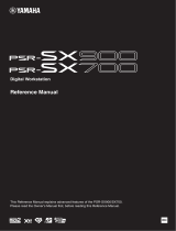 Yamaha PSR-SX900 Manual de usuario