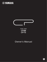 Yamaha CP88 El manual del propietario