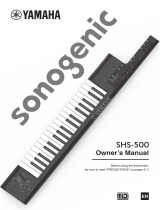 Yamaha SHS-500 El manual del propietario