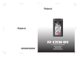 Roland R-09HR El manual del propietario