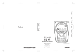 Roland TD-15 Manual de usuario